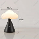 Modern multi color mushroom night light bedroom lamp by Decorbites
