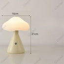 Modern multi color mushroom night light bedroom lamp by Decorbites