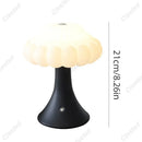Modern multi color mushroom night light bedroom lamp by Decorbites