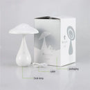 GobekUsa LED Mushroom Table Lamp for Bedroom, Touch Switch Night Light, Home Decor Art Lighting