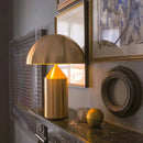 GobekUsa LED Mushroom Table Lamp: Stylish Metal Desk Light for Living Room, Bedroom, or Dining Area