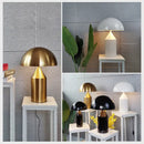 GobekUsa LED Mushroom Table Lamp: Stylish Metal Desk Light for Living Room, Bedroom, or Dining Area