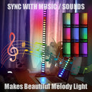 GobekUsa LED Music Melody Floor Lamp with Bluetooth Control for Party Decor