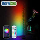 GobekUsa LED Music Melody Floor Lamp with Bluetooth Control for Party Decor