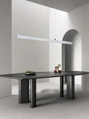 GobekUsa LED Natural Marble Hanging Chandelier for Dinning Room