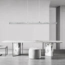 GobekUsa LED Natural Marble Hanging Chandelier for Dinning Room