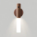 Modern wooden led night light bedroom translucent garden trowel lamp by Decorbites