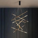 GobekUsa LED Nordic Chandelier: Modern Pendant Light for Living, Dining, and Bedroom