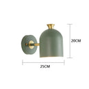 GobekUsa LED Nordic Wall Lamp for Kitchen Dining Room Bedroom Study Children Room
