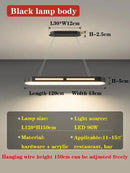 GobekUsa LED Office Chandelier: Modern Minimalist, Creative & Luxe Dining Room Lighting