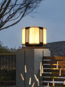GobekUsa LED Outdoor Marble Street Lamp for Pillar Fence Lighting