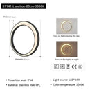 GobekUsa LED Outdoor Moon Wall Lamp Waterproof Modern Minimalist Sconce for Courtyard Balcony