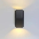Modern minimalist white led outdoor porch wall light – yard sconce by Decorbites