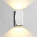 Modern minimalist white led outdoor porch wall light – yard sconce by Decorbites
