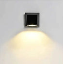Modern minimalist white led outdoor porch wall light – yard sconce by Decorbites