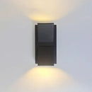 Modern minimalist white led outdoor porch wall light – yard sconce by Decorbites