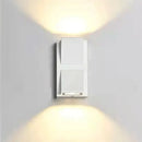 Modern minimalist white led outdoor porch wall light – yard sconce by Decorbites