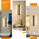 GobekUsa LED Outdoor Wall Lamp for Balcony Garden Villa Porch Lighting