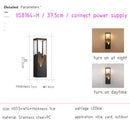 GobekUsa LED Outdoor Wall Lamp for Garden Courtyard Street Lighting
