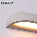 GobekUsa LED Outdoor Wall Lamp for Japanese Garden Stone Travertine Decoration