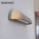 GobekUsa LED Outdoor Wall Lamp for Japanese Garden Stone Travertine Decoration
