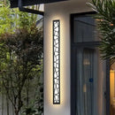 GobekUsa LED Outdoor Wall Lamp IP65 Aluminum Light for Villa Porch Sconce, 110V 220V