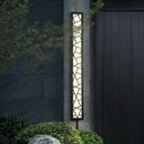 GobekUsa LED Outdoor Wall Lamp IP65 Aluminum Light for Villa Porch Sconce, 110V 220V