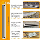 GobekUsa LED Outdoor Wall Lamp IP65 Waterproof Aluminum Lighting Fixture
