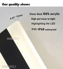 GobekUsa LED Outdoor Wall Lamp IP65 Waterproof Modern Garden Porch Light