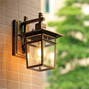 GobekUsa LED Outdoor Wall Lamp | Retro Black Sconces | Waterproof Decorative Light