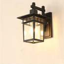 GobekUsa LED Outdoor Wall Lamp | Retro Black Sconces | Waterproof Decorative Light