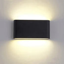 Modern black aluminum outdoor wall light – garden waterproof lamp by Decorbites