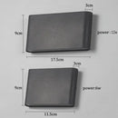 Modern black aluminum outdoor wall light – garden waterproof lamp by Decorbites