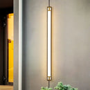 GobekUsa LED Outdoor Wall Light Modern Waterproof IP65 Garden Wall Lamp Black Gold Sconce