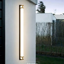 GobekUsa LED Outdoor Wall Light Modern Waterproof IP65 Garden Wall Lamp Black Gold Sconce