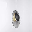 GobekUsa LED Oyster Pendant Lamp: Adjustable Hanging Light for Loft Bedroom Decor
