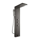 GobekUsa LED Panel Bath Faucet with Digital Display and Massage Spa Jets