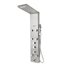 GobekUsa LED Panel Bath Faucet with Digital Display and Massage Spa Jets