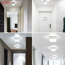 Modern white decorbites led panel ceiling light living room by Decorbites