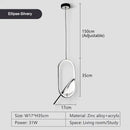 GobekUsa LED Pendant Lamp for Bedroom Interior Hanging Chandelier Fixture