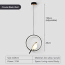 GobekUsa LED Pendant Lamp for Bedroom Interior Hanging Chandelier Fixture