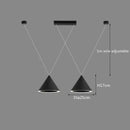 GobekUsa LED Pendant Lamp: Minimalist Kitchen Island Hanging Light for Living Room & Dining Table