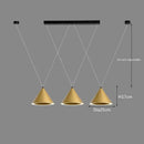 GobekUsa LED Pendant Lamp: Minimalist Kitchen Island Hanging Light for Living Room & Dining Table