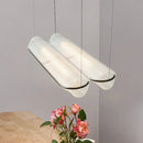 GobekUsa LED Pendant Lamp: Modern Adjustable Warm Cord Light for Home, Office, and Dining Space