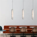 GobekUsa LED Pendant Lamp: Modern Adjustable Warm Cord Light for Home, Office, and Dining Space