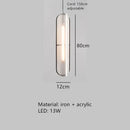 GobekUsa LED Pendant Lamp: Modern Adjustable Warm Cord Light for Home, Office, and Dining Space