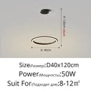 GobekUsa LED Pendant Lamp: Modern Minimalist Style for Bedroom, Kitchen & Foyer