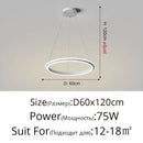 GobekUsa LED Pendant Lamp: Modern Minimalist Style for Bedroom, Kitchen & Foyer