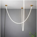 GobekUsa LED Pendant Lamp: Modern Nordic Design, 360 Degree Luminous for Living Room, Dining Room & Office