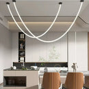 GobekUsa LED Pendant Lamp: Modern Nordic Design, 360 Degree Luminous for Living Room, Dining Room & Office